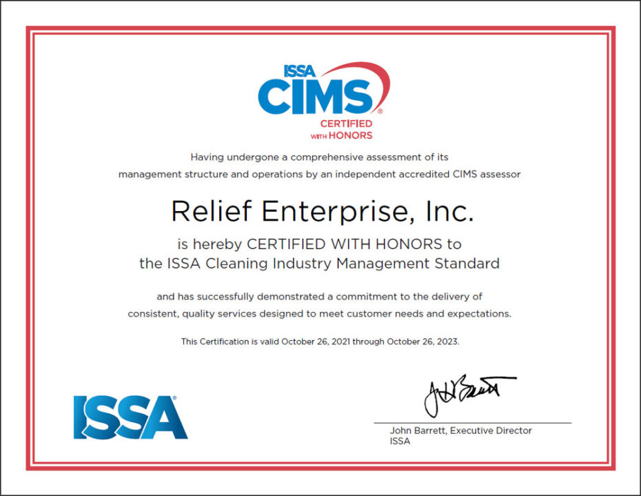 CIMS Certification